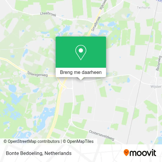 Bonte Bedoeling kaart