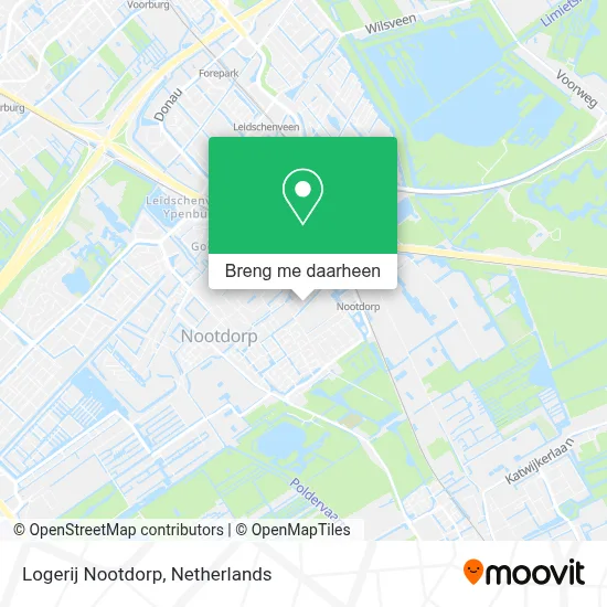 Logerij Nootdorp kaart