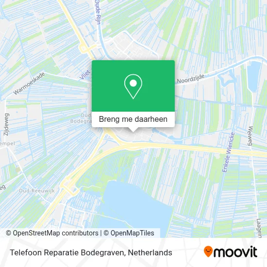 Telefoon Reparatie Bodegraven kaart