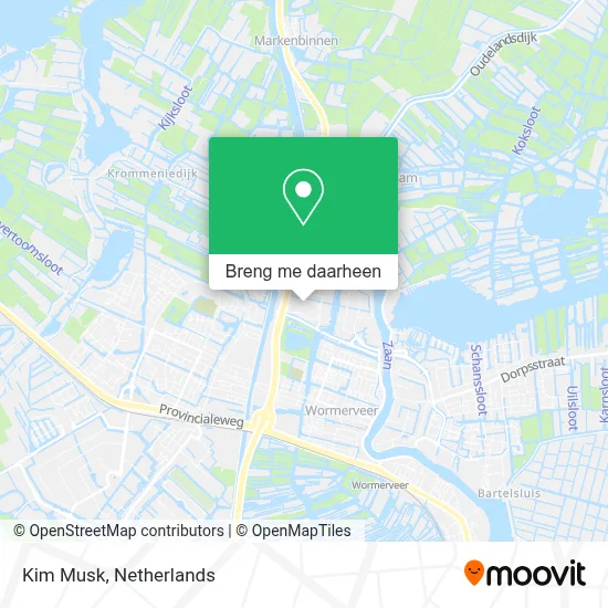 Kim Musk kaart