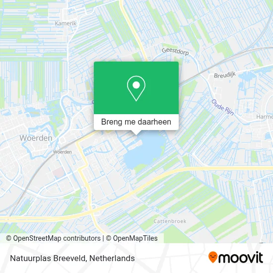 Natuurplas Breeveld kaart