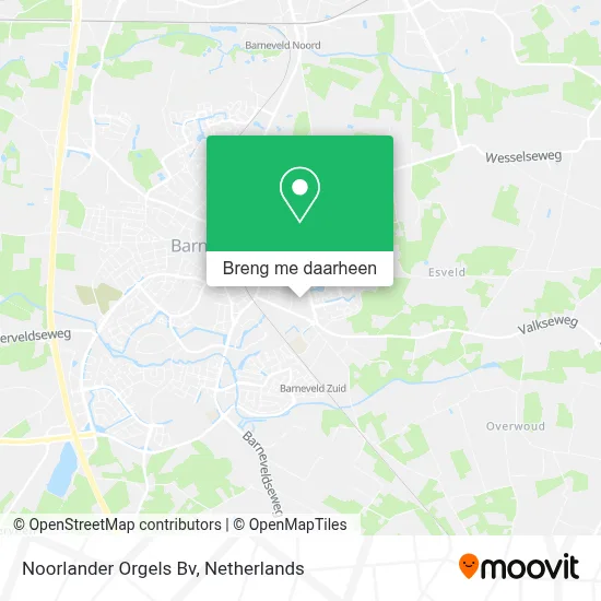 Noorlander Orgels Bv kaart