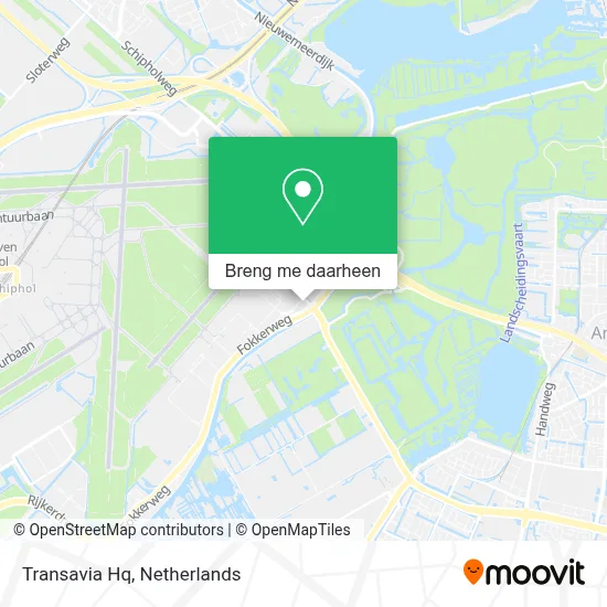Transavia Hq kaart