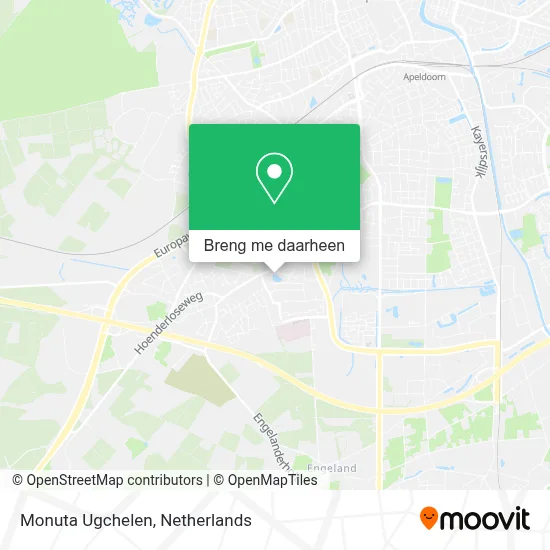 Monuta Ugchelen kaart