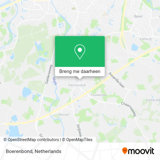 Boerenbond kaart