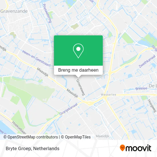 Bryte Groep kaart