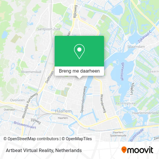 Artbeat Virtual Reality kaart