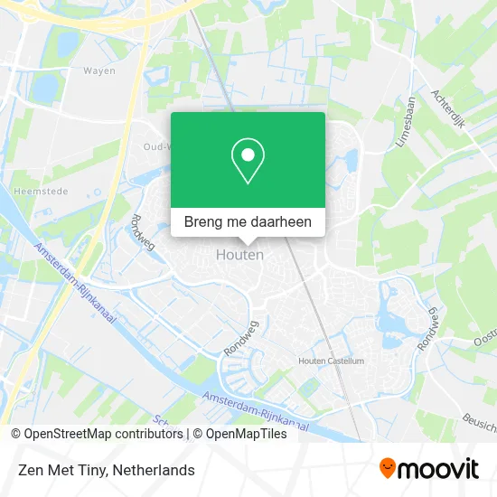 Zen Met Tiny kaart