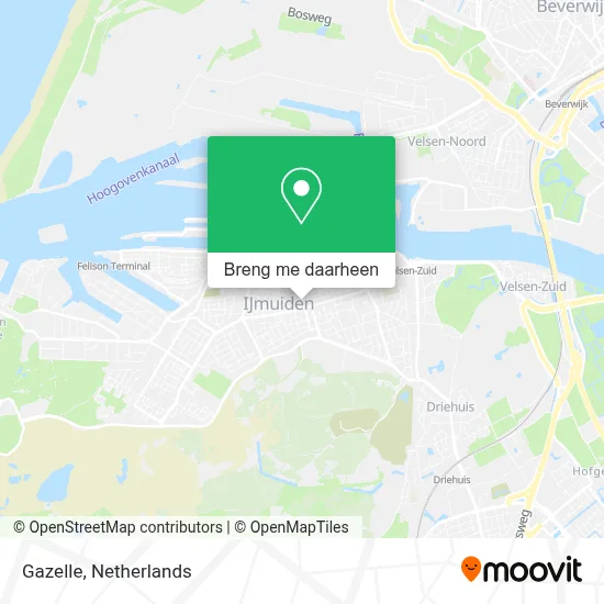 Gazelle kaart