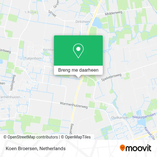 Koen Broersen kaart