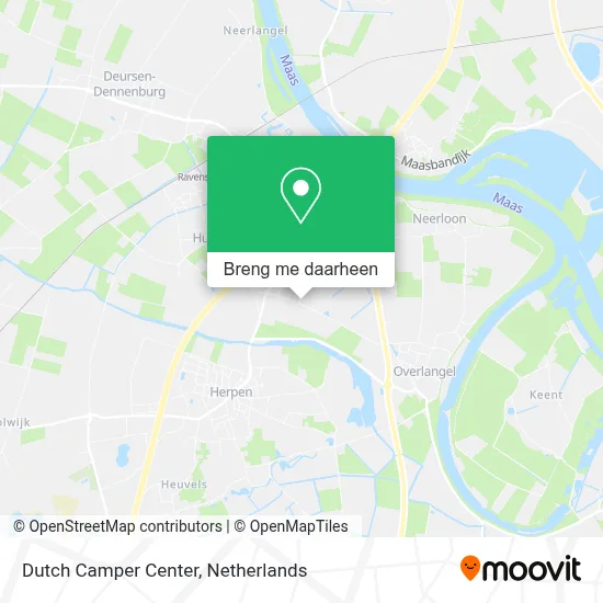 Dutch Camper Center kaart