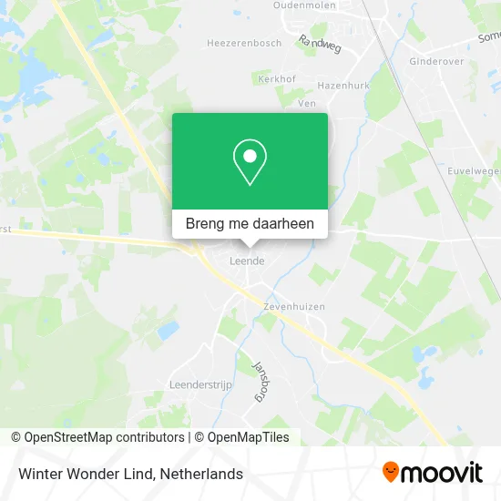 Winter Wonder Lind kaart
