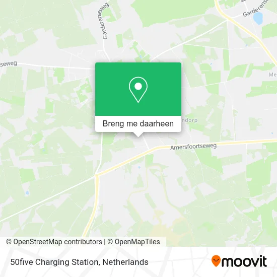50five Charging Station kaart