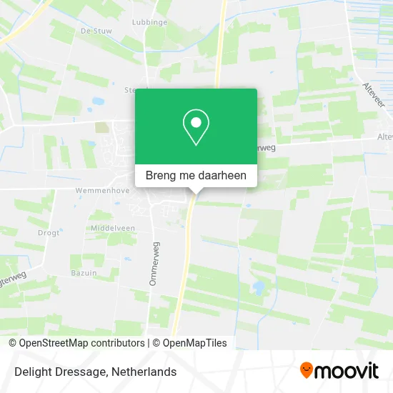 Delight Dressage kaart