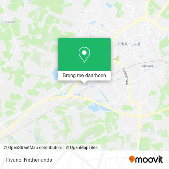 Fivano kaart