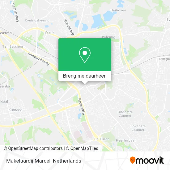 Makelaardij Marcel kaart