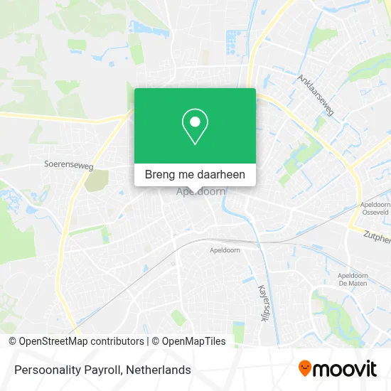 Persoonality Payroll kaart