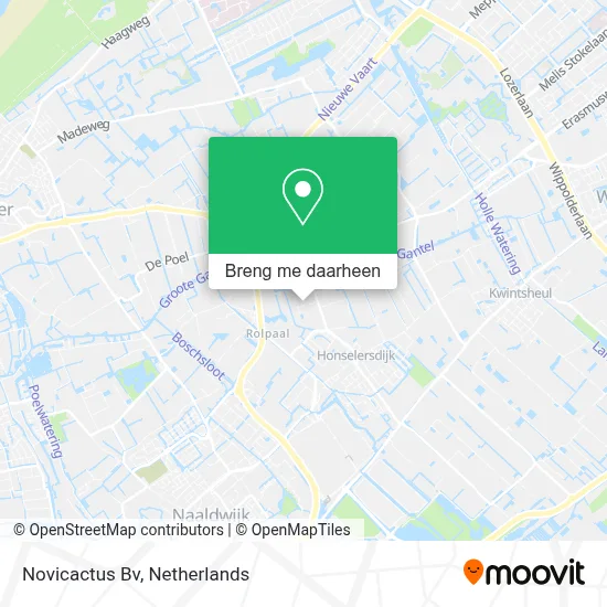 Novicactus Bv kaart