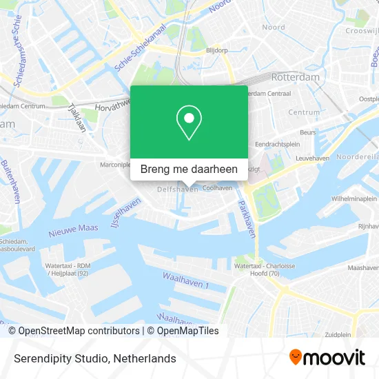 Serendipity Studio kaart