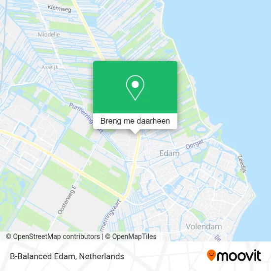 B-Balanced Edam kaart
