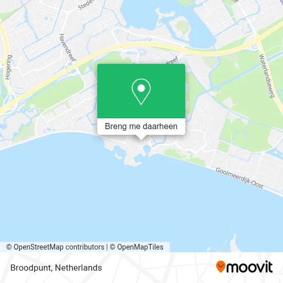 Broodpunt kaart