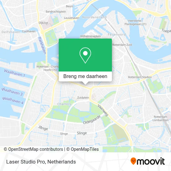 Laser Studio Pro kaart