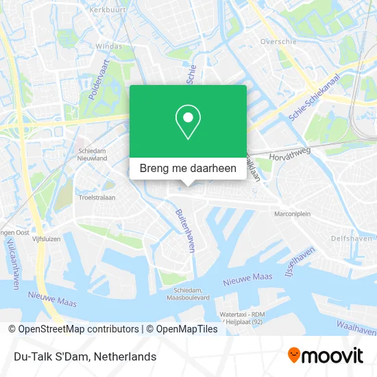 Du-Talk S'Dam kaart