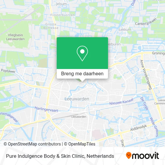 Pure Indulgence Body & Skin Clinic kaart