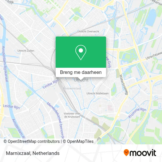 Marnixzaal kaart
