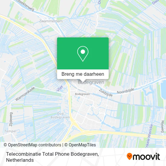 Telecombinatie Total Phone Bodegraven kaart