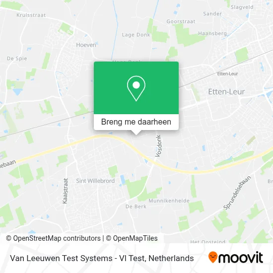 Van Leeuwen Test Systems - Vl Test kaart