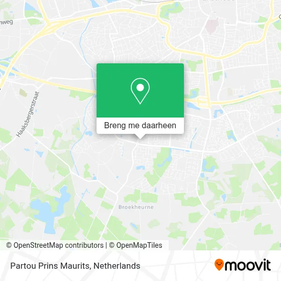 Partou Prins Maurits kaart