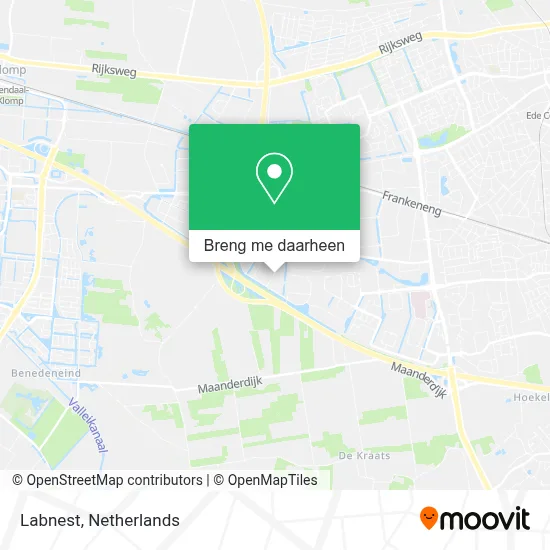 Labnest kaart