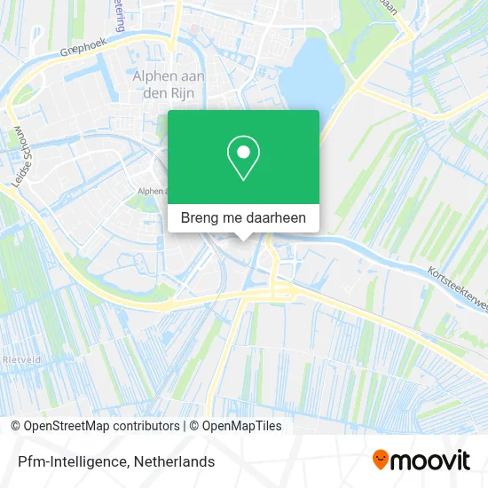 Pfm-Intelligence kaart