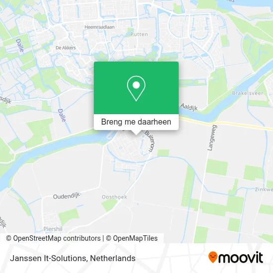Janssen It-Solutions kaart