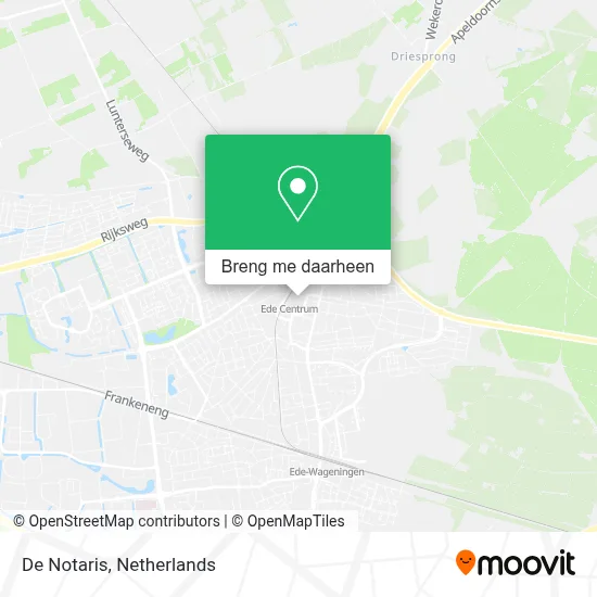 De Notaris kaart
