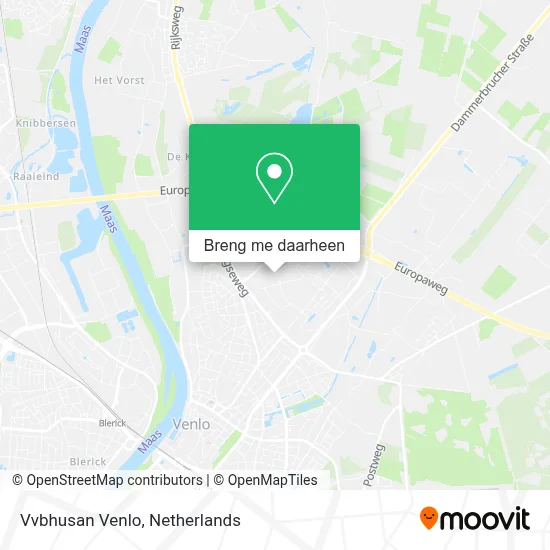Vvbhusan Venlo kaart