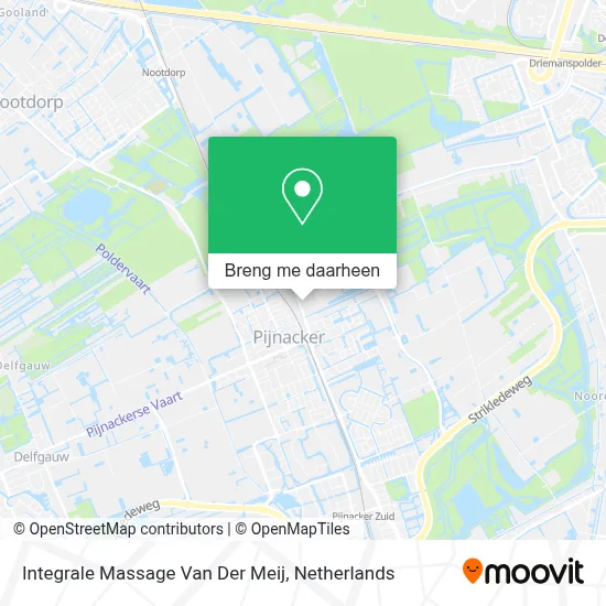 Integrale Massage Van Der Meij kaart