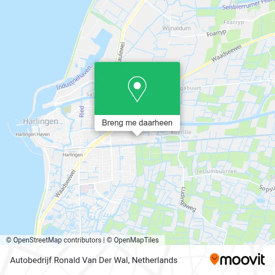 Autobedrijf Ronald Van Der Wal kaart