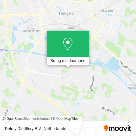 Delrey Distillery B.V. kaart