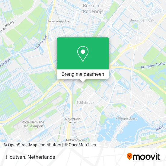Houtvan kaart