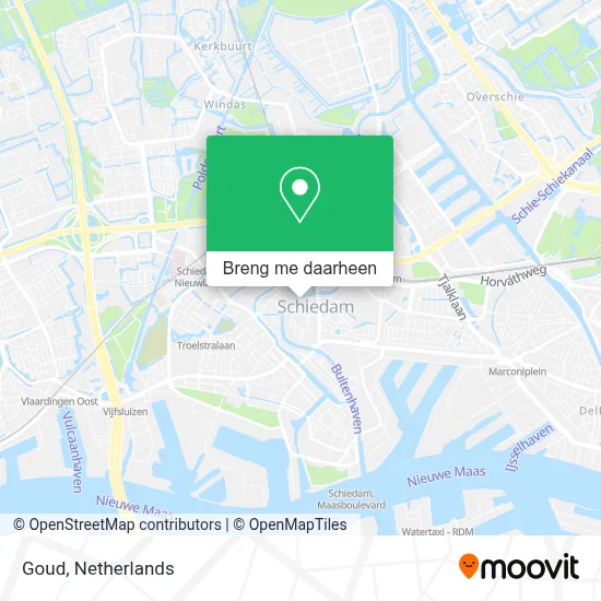 Goud kaart
