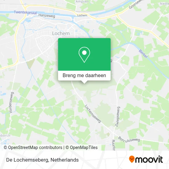 De Lochemseberg kaart