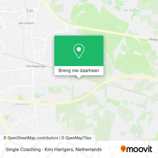 Single Coaching - Kim Hartgers kaart