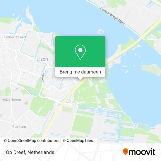 Op Dreef kaart