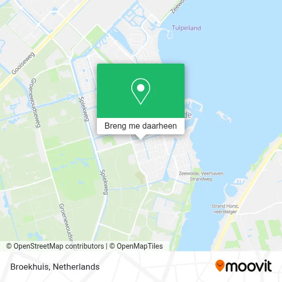 Broekhuis kaart
