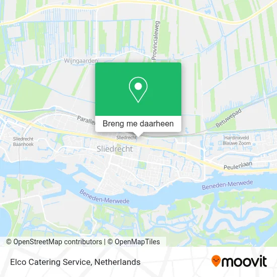 Elco Catering Service kaart
