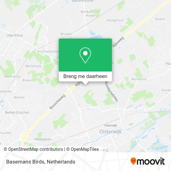 Basemans Birds kaart