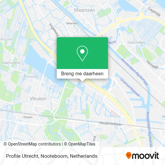 Profile Utrecht, Nooteboom kaart