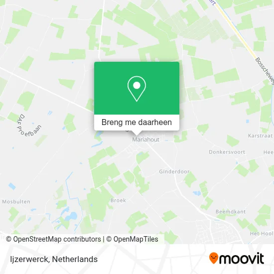 Ijzerwerck kaart